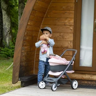 Smoby Lumarko Wózek Dla Lalek Maxi Cosi Quinny 3w1 Wózek Głęboki Gondola Spacerówka! 253117 Lek - Wózki dla lalek - miniaturka - grafika 20
