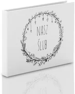Pudełka i akcesoria na płyty CD - Pudełko na pendrive karta kredytowa TS Nasz Ślub B&W - miniaturka - grafika 1