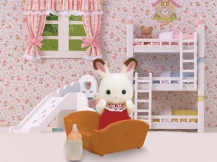 Sylvanian Families Dziecko królików z czekoladowymi uszkami 5062 - Figurki dla dzieci - miniaturka - grafika 4