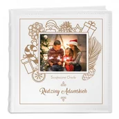 Albumy fotograficzne - NA Murrano Album Rodzinny GRAWER Prezent Święta Rodzinne Chwilę ALB-SO-WH-CO2-016 - miniaturka - grafika 1