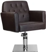 Fotele fryzjerskie - GABBIANO ACTIVESHOP FOTEL FRYZJERSKI HAMBURG BRĄZOWY AS_125407 - miniaturka - grafika 1