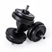 Hantle i ciężarki - Hantle Regulowane Zestaw Hantli 2x7,5kg 15KG - miniaturka - grafika 1