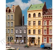 Kolejki i akcesoria - Auhagen Kamienice na ulicy Schmidta 35/37 11464 - miniaturka - grafika 1