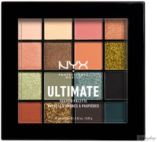 NYX Professional Makeup NYX Professional Makeup - ULTIMATE SHADOW PALETTE - Paleta 16 cieni do powiek - 12 ULTIMATE UTOPIA NYXS1UT - Palety i zestawy do makijażu - miniaturka - grafika 2