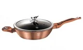Patelnie - BerlingerHaus PATELNIA GRANITOWA 28cm ROSE GOLD BH-1518 BH-1518 - miniaturka - grafika 1