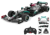 Samochody i pojazdy dla dzieci - Jamara Mercedes-AMG F1 W11 EQ Performance 1:18 2,4 GHz dla graczy wielozadaniowych, oficjalnie licencjonowane, oryginalne lakierowanie, w zestawie arkusz dekoracyjny 402107 - miniaturka - grafika 1