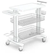 Meble i wyposażenie gabinetów medycznych - Ztm Tech-med MB-3 H-09EP wózek oddziałowy szpitalny H-09 v. EP (H-03-B2K-ABS_-0000) - miniaturka - grafika 1