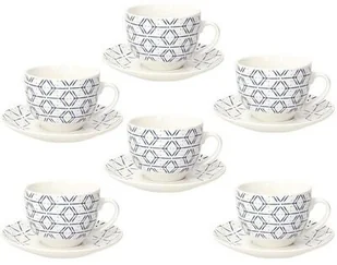 TOGNANA Zestaw filiżanek TOGNANA Down Town 270 ml 12 elementów) - Filiżanki - miniaturka - grafika 2