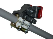 Foteliki rowerowe - OK Baby Zapięcie Blocco Safe czarny-czerwony 37425000 - miniaturka - grafika 1