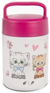 Orion Pojemnik termiczny Koty, 0,48 l, różowy - Pojemniki kuchenne - miniaturka - grafika 2