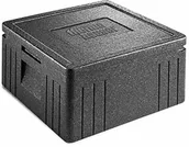 Wyposażenie lokali gastronomicznych - Thermohauser EPP pojemnik termiczny Pizza Eco Line czarny, z pokrywką, 21,5 l 8300037681 - miniaturka - grafika 1