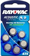 Baterie i akcesoria - Rayovac Baterie do aparatu słuchowego 675 6 szt.) - miniaturka - grafika 1
