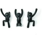 Ramki na zdjęcia - Umbra Wieszak ścienny czarny BUDDY 318165-040 - miniaturka - grafika 1