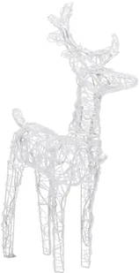 vidaXL Lumarko Świąteczna dekoracja: renifery z saniami, 280x28x55 cm, akryl! 328524 - Oświetlenie świąteczne - miniaturka - grafika 6