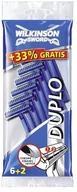 Maszynki do golenia i wkłady - Wilkinson Sword Duplo drodze optycznej gaz 6 + 2 sztuki do trawy, 4er Pack (4 X 8 sztuki) 93213 - miniaturka - grafika 1