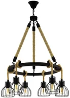 Lampy sufitowe - Eglo 43194 - Żyrandol na łańcuchu RAMPSIDE 6xE27/28W/230V - miniaturka - grafika 1