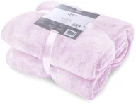 Koce - DecoKing Koc Mic - Pudrowy róż 220x240 cm - miniaturka - grafika 1