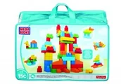 Klocki - Fisher Price KLOCKI 150 ELEMENTÓW TORBA CNM43 - miniaturka - grafika 1