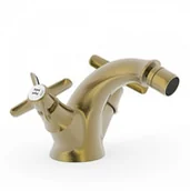 Baterie bidetowe - Tres Clasic retro stare złoto 24212101LV - miniaturka - grafika 1