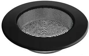Parkanex kominkowa okrągła czarna fi125 wentylacja - Kratki wentylacyjne - miniaturka - grafika 3