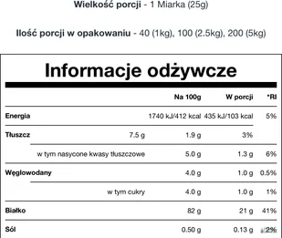 Myprotein Protein 2500g Czekolada orzechowa - Witaminy i minerały dla sportowców - miniaturka - grafika 2