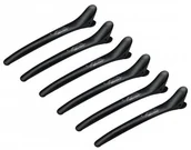 Pozostałe akcesoria fryzjerskie - Gepard Klamerki Klipsy Fryzjerskie Proste Solo K-231-WHITE - miniaturka - grafika 1