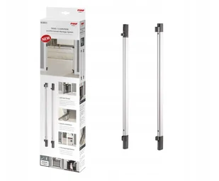 Reer Szyny montażowe EasyFix do bramek Design Line - Zabezpieczenia dla dzieci - miniaturka - grafika 3