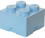 Pojemniki na zabawki - Lego Pojemnik "Brick 4" w kolorze niebieskim - 25 x 18 x 25 cm - miniaturka - grafika 1