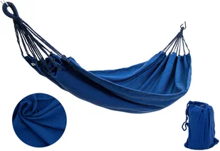 Royokamp Royokamp hamak ogrodowy 200x100CM chabrowy 1039046 - Hamaki - miniaturka - grafika 3