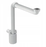 Syfony - Geberit syfon umywalkowy meblowy niski d32mm biały - miniaturka - grafika 1