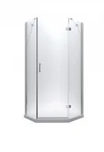 Kabiny prysznicowe - Besco Besco Viva pięciokątna 90 prawa VSP-90-195-C - miniaturka - grafika 1