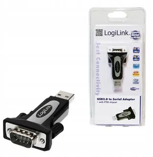 Logilink Adapter USB 2.0 na port szeregowy - Adaptery i przejściówki - miniaturka - grafika 2