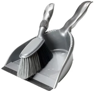 Pucuś Komplet zmiotka + szufelka z gumką srebrna - Miotły, szufle, mopy Pucuś Komplet zmiotka + szufelka z gumką srebrna - Miotły, szufle, mopy - miniaturka - grafika 2