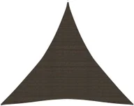 Parasole ogrodowe - vidaXL Żagiel przeciwsłoneczny, 160 g/m, brązowy, 4,5x4,5x4,5 m 311810 - miniaturka - grafika 1