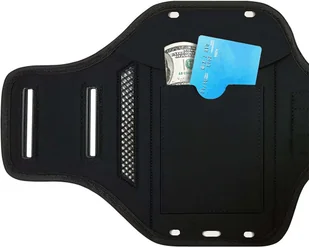 Alogy Etui do biegania WaterProof Sport ArmBand wodoodporna opaska na ramię do telefonu 6.5 cali Czarna 13861X1 - Etui i futerały do telefonów - miniaturka - grafika 10