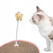 Zabawki dla kotów - PETSTORY PETSTORY ZABAWKA DLA KOTA do Drapaka na Sprężynce 22cm 1szt  od 95zł +DO 3% ZWROTU W PROGRAMIE LOJALNOŚCIOWYM 023325 - miniaturka - grafika 1