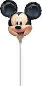 Urodziny dziecka - AMSCAN Balon foliowy do patyka - Myszka Mickey - cm 4100902 - miniaturka - grafika 1