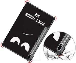 Samsung Alogy Etui na tablet Alogy Book Cover do Galaxy Tab S7 Plus 12.4 T970/T976 Dont Touch Me 11369X46797 - Etui do tabletów - miniaturka - grafika 6