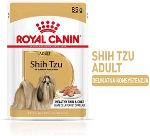 Royal Canin Shih Tzu Adult 12x85g karma mokra pasztet dla psów dorosłych rasy Shih Tzu 285090 - Mokra karma dla psów - miniaturka - grafika 2
