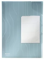 Ofertówki - Leitz Folder Combifile A4 z 3 przekładkami do 60 kartek niebieski 3szt. 47290035 - miniaturka - grafika 1