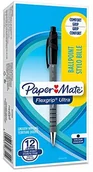 Długopisy - Paper Mate s0190283 Flexgrip Ultra długopis z podkładką na delikatna koronka  szt. opakowanie, tusz do drukarki, czarna S0190283 - miniaturka - grafika 1