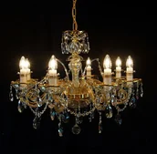 Lampy sufitowe - Elita bohemia Żyrandol kryształowy 8-ramienny - Bohemia L 103/8/02 - miniaturka - grafika 1