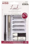 Sztuczne rzęsy i akcesoria - Lash KISS Zestaw klastrów Couture LuXtension - miniaturka - grafika 1