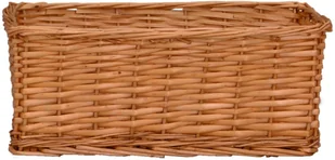 vidaXL vidaXL 4-częściowy zestaw koszyków składanych razem, brązowa wiklina - Pudła i pojemniki do przechowywania - miniaturka - grafika 9