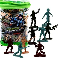 Figurki dla dzieci - Figurki Żołnierze Żołnierzyki Zabaw W Wojnę Super - miniaturka - grafika 1