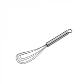 Przybory do gotowania - Kuchenprofi płaska trzepaczka stal nierdzewna 25 cm KU-1210422825 - miniaturka - grafika 1