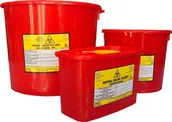 Meble i wyposażenie gabinetów medycznych - Pojemnik na odpady medyczne i materiał zakaźny (mp) - miniaturka - grafika 1