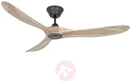 Wentylatory sufitowe - Casa Fan Wentylator sufitowy Eco Genuino 152 czarny/drewno - miniaturka - grafika 1