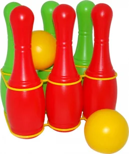 Polesie Poland Kręgle 6 sztuk - Zabawki i gry sportowe - miniaturka - grafika 3