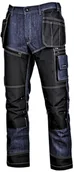 Odzież robocza - LAHTI PRO Spodnie Jeansowe Niebieskie Wzm XL L4051804 25438 - miniaturka - grafika 1
